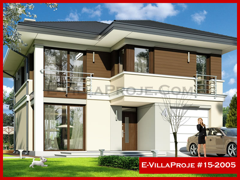 E-VillaProje #15-2005 Ev Villa Projesi Model Detayları