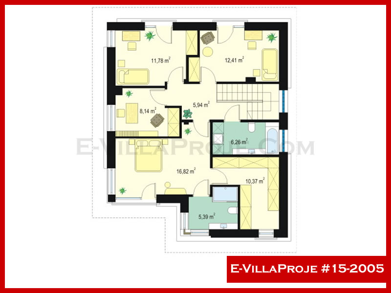 E-VillaProje #15-2005 Ev Villa Projesi Model Detayları