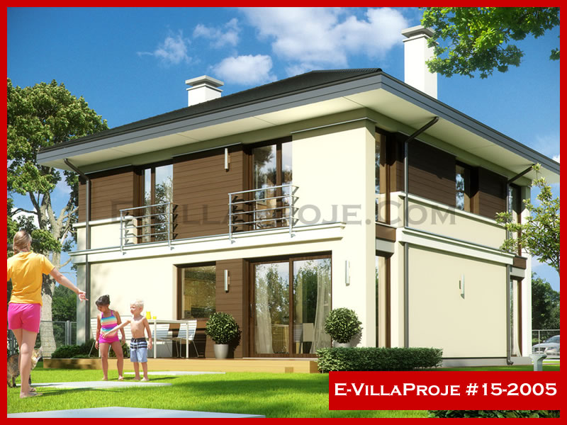 E-VillaProje #15-2005 Ev Villa Projesi Model Detayları