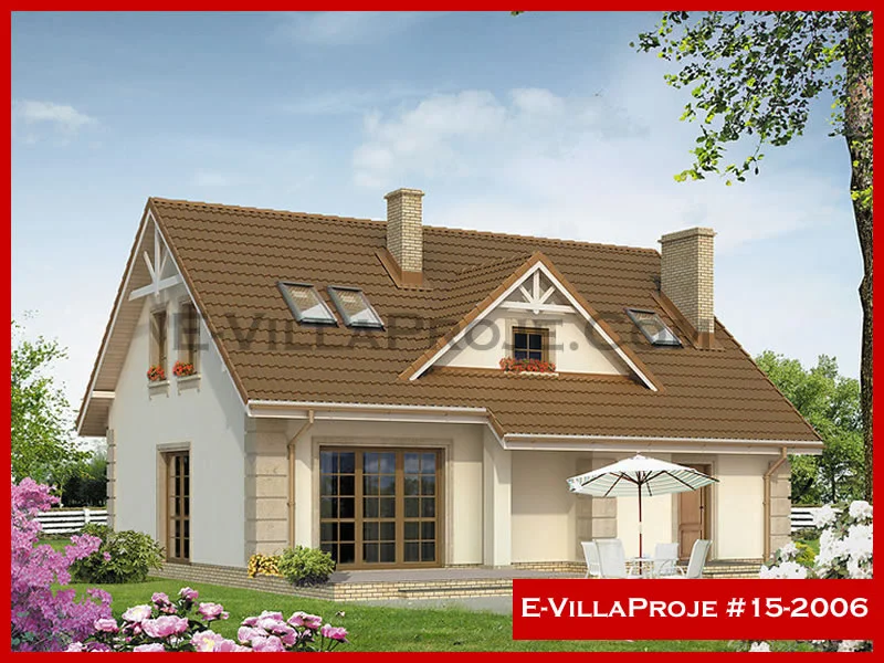 E-VillaProje #15-2006 Ev Villa Projesi Model Detayları