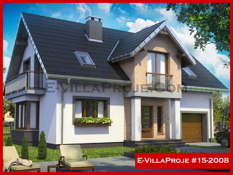 E-VillaProje #15-2008 Ev Villa Projesi Model Detayları