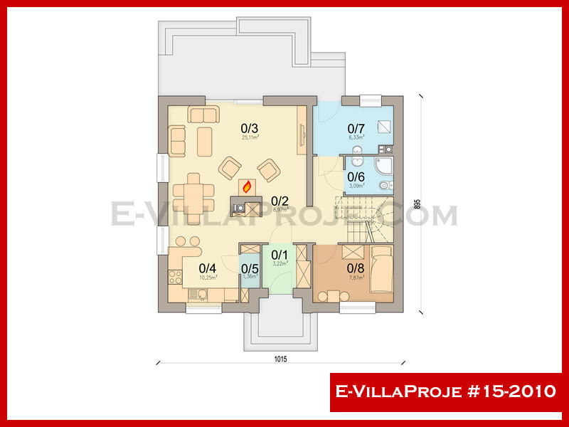 E-VillaProje #15-2010 Ev Villa Projesi Model Detayları