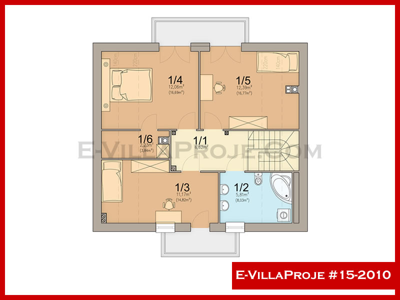 E-VillaProje #15-2010 Ev Villa Projesi Model Detayları