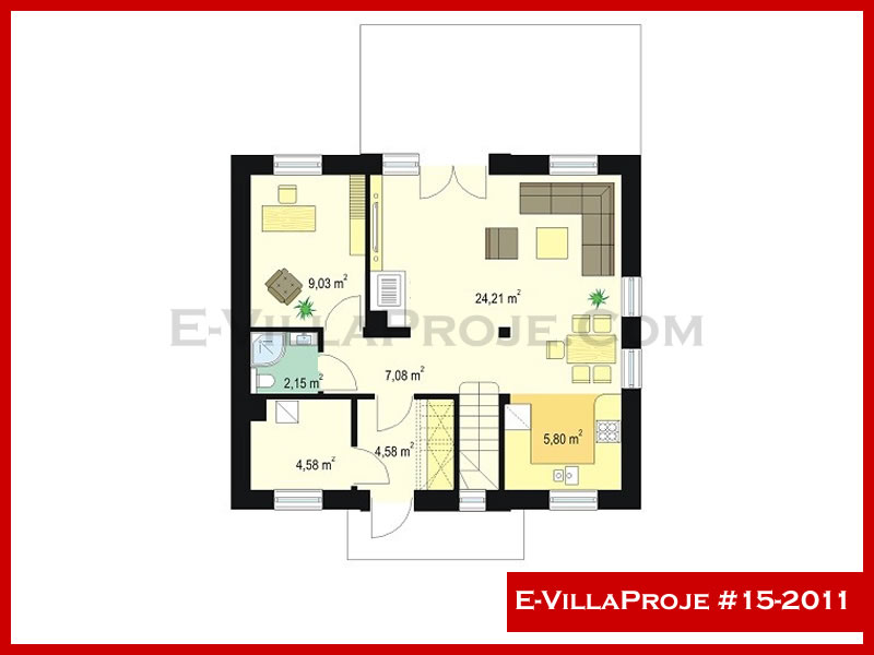 E-VillaProje #15-2011 Ev Villa Projesi Model Detayları