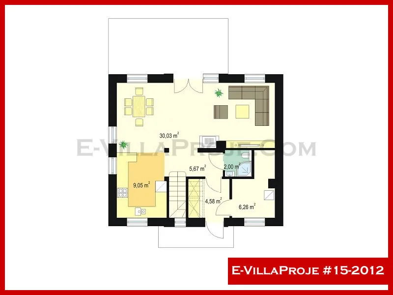 E-VillaProje #15-2012 Ev Villa Projesi Model Detayları