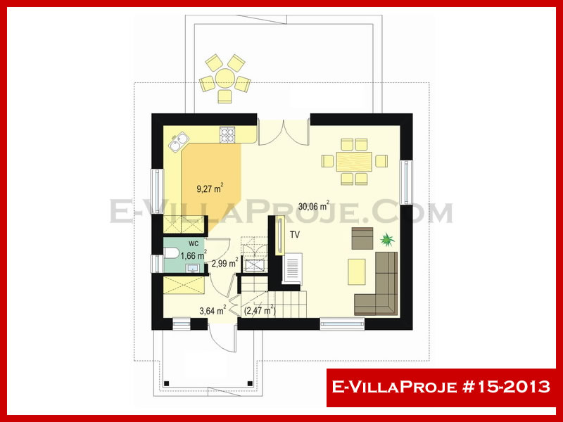 E-VillaProje #15-2013 Ev Villa Projesi Model Detayları