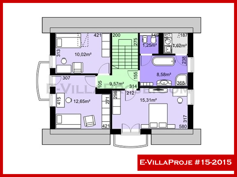 E-VillaProje #15-2015 Ev Villa Projesi Model Detayları