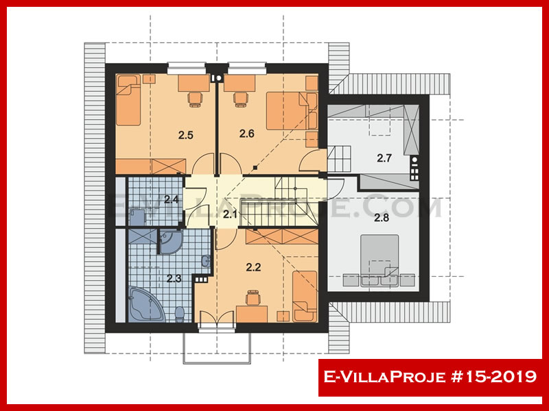 E-VillaProje #15-2019 Ev Villa Projesi Model Detayları