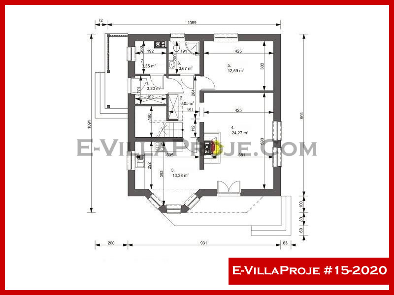 E-VillaProje #15-2020 Ev Villa Projesi Model Detayları