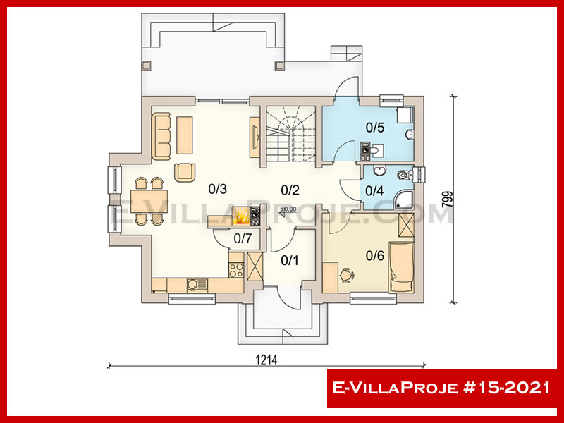 E-VillaProje #15-2021 Ev Villa Projesi Model Detayları