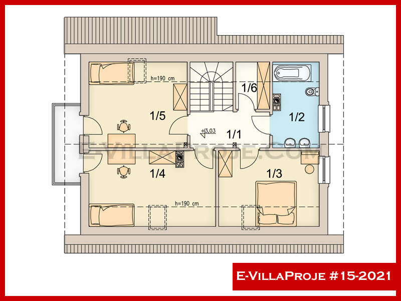 E-VillaProje #15-2021 Ev Villa Projesi Model Detayları