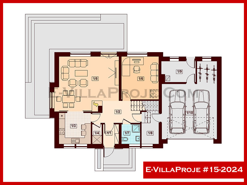 E-VillaProje #15-2024 Ev Villa Projesi Model Detayları