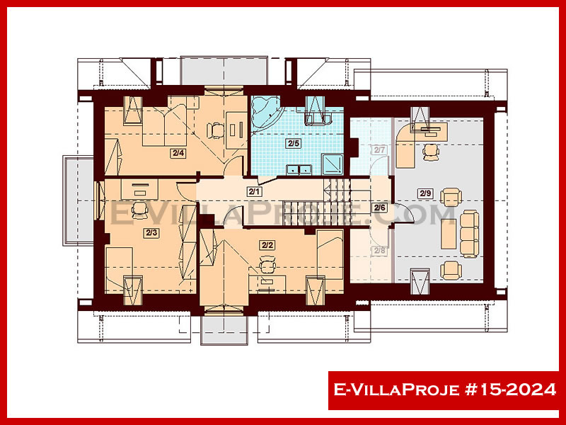 E-VillaProje #15-2024 Ev Villa Projesi Model Detayları