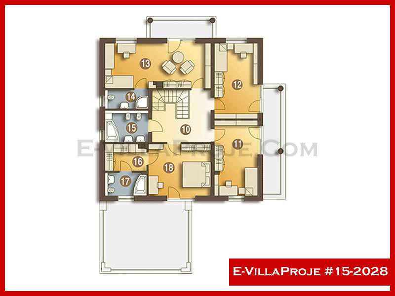 Ev Villa Proje #15 – 2028 Ev Villa Projesi Model Detayları