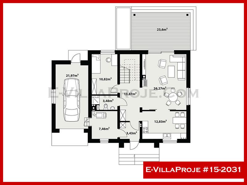 Ev Villa Proje #15 – 2031 Ev Villa Projesi Model Detayları