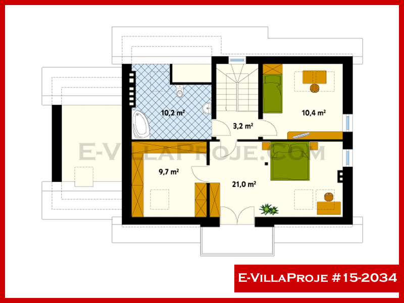Ev Villa Proje #15 – 2034 Ev Villa Projesi Model Detayları