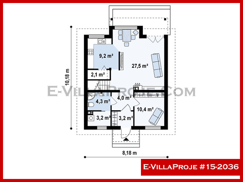 Ev Villa Proje #15 – 2036 Ev Villa Projesi Model Detayları