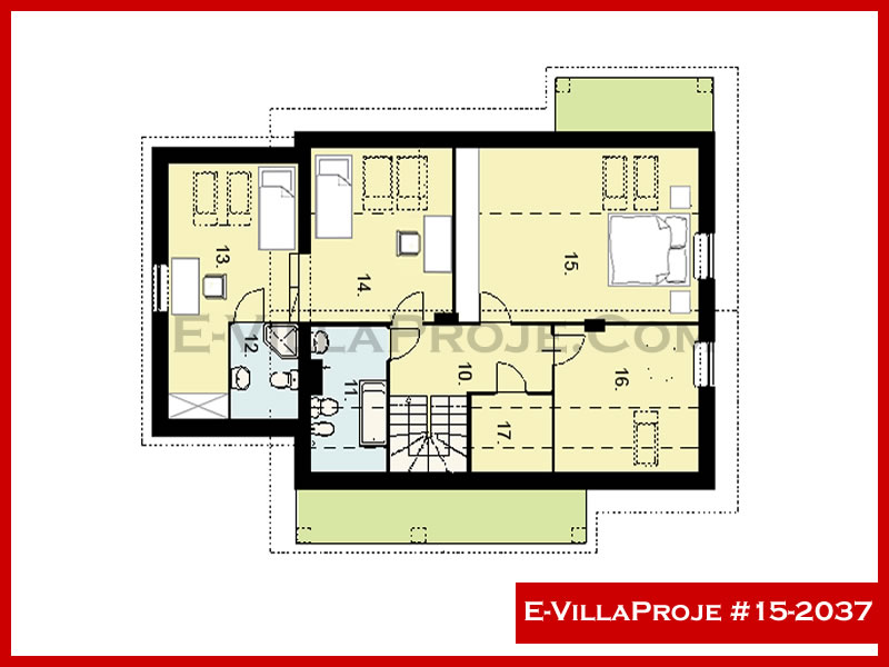 Ev Villa Proje #15 – 2037 Ev Villa Projesi Model Detayları