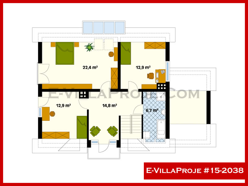 Ev Villa Proje #15 – 2038 Ev Villa Projesi Model Detayları