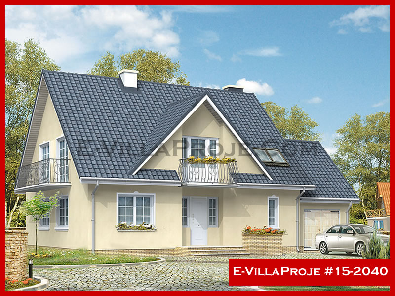 Ev Villa Proje #15 – 2040 Ev Villa Projesi Model Detayları