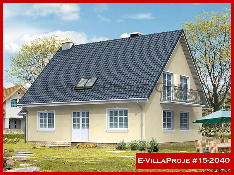 Ev Villa Proje #15 – 2040 Ev Villa Projesi Model Detayları