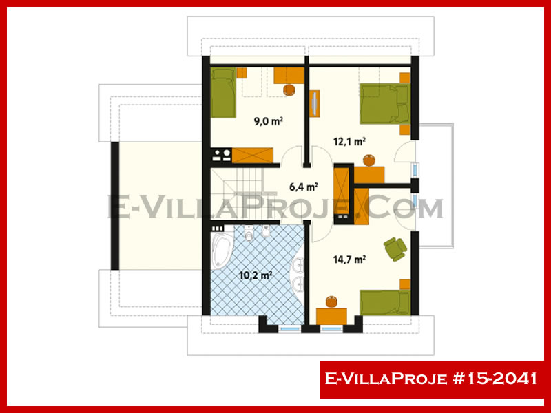 Ev Villa Proje #15 – 2041 Ev Villa Projesi Model Detayları