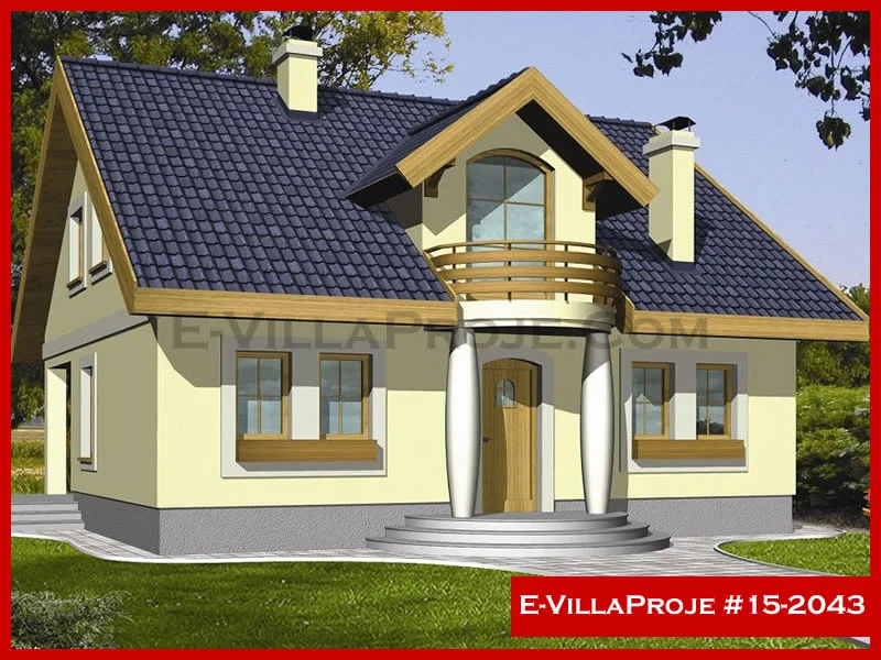 Ev Villa Proje #15 – 2043 Villa Proje Detayları