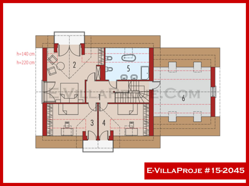 Ev Villa Proje #15 – 2045 Ev Villa Projesi Model Detayları