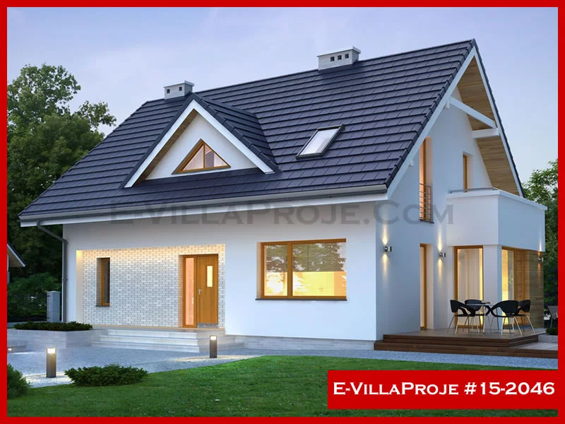 Ev Villa Proje #15 – 2046 Ev Villa Projesi Model Detayları