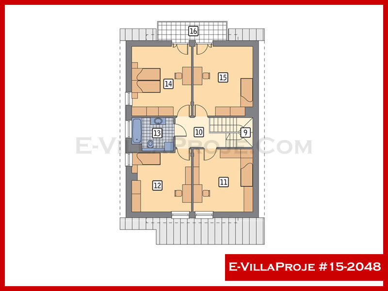 Ev Villa Proje #15 – 2048 Ev Villa Projesi Model Detayları