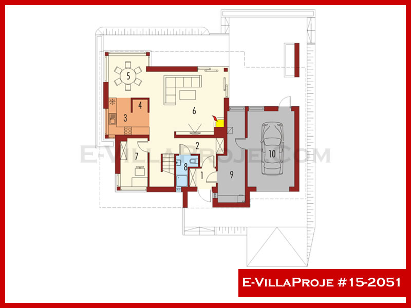 Ev Villa Proje #15 – 2051 Ev Villa Projesi Model Detayları