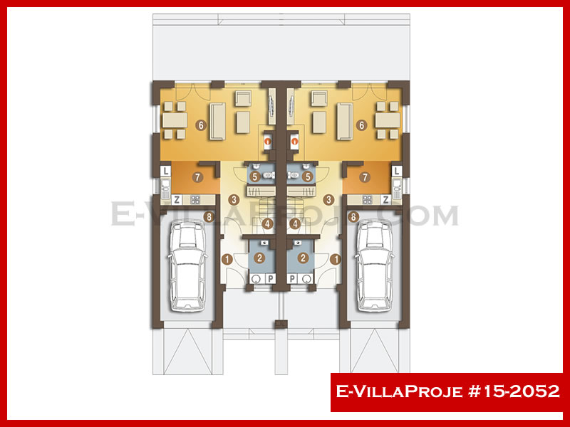 Ev Villa Proje #15 – 2052 Ev Villa Projesi Model Detayları