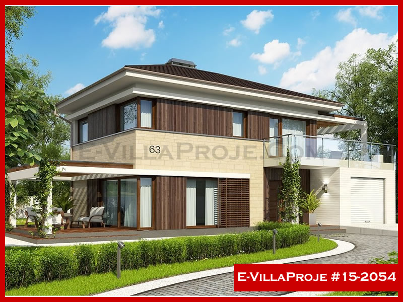 Ev Villa Proje #15 – 2054 Ev Villa Projesi Model Detayları