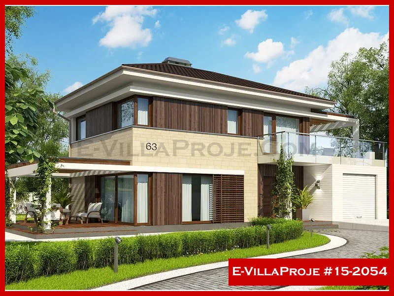 Ev Villa Proje #15 – 2054 Villa Proje Detayları