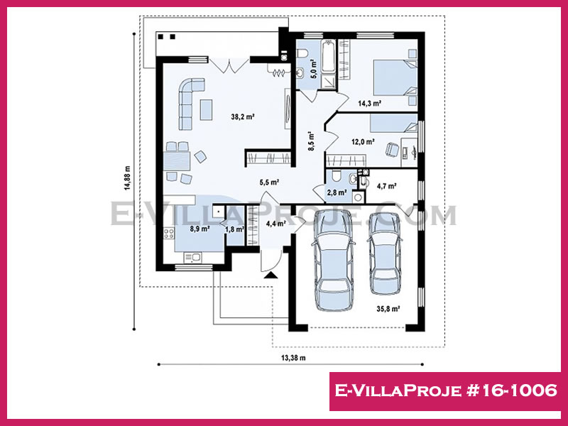 Ev Villa Proje #16-1006 Ev Villa Projesi Model Detayları