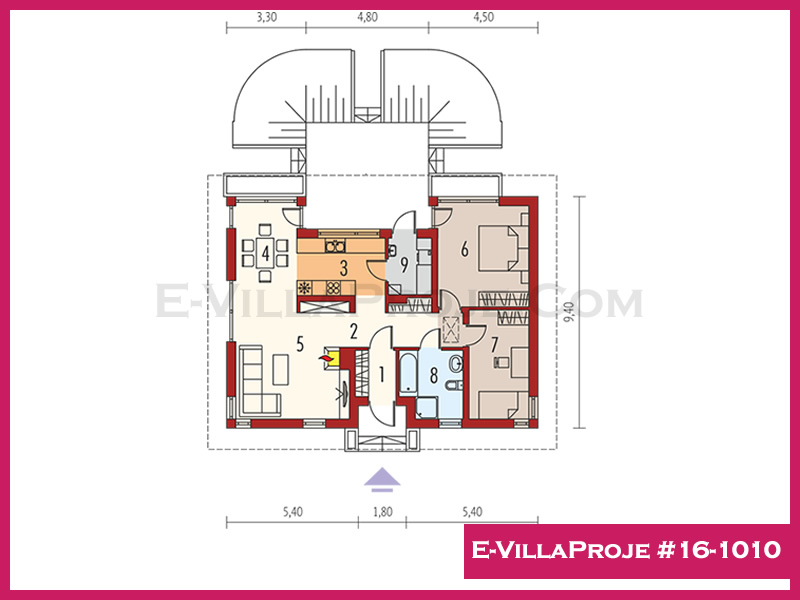 Ev Villa Proje #16-1010 Ev Villa Projesi Model Detayları