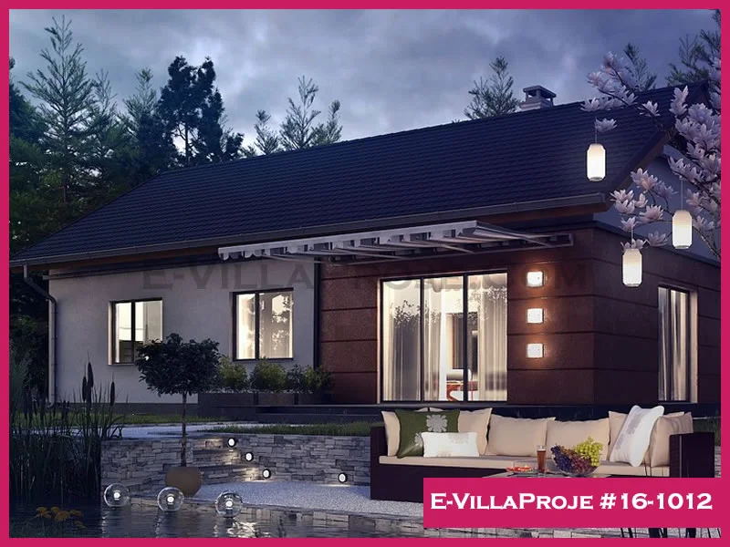 Ev Villa Proje #16-1012 Ev Villa Projesi Model Detayları