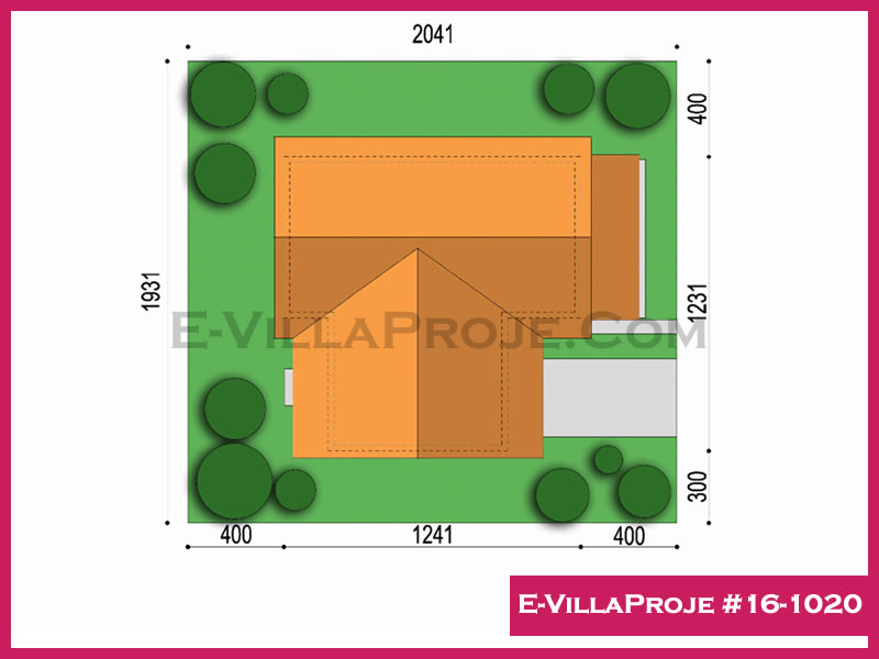 E-VillaProje #16-1020 Ev Villa Projesi Model Detayları