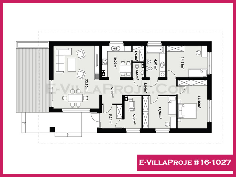 Ev Villa Proje #16 – 1027 Ev Villa Projesi Model Detayları
