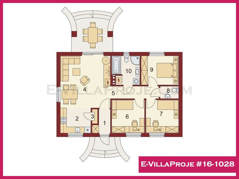 Ev Villa Proje #16 – 1028 Ev Villa Projesi Model Detayları