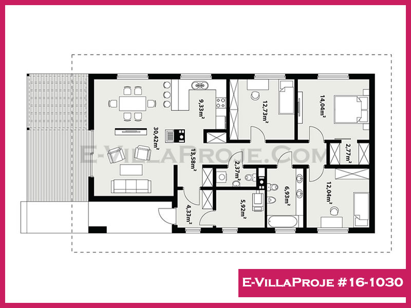 Ev Villa Proje #16 – 1030 Ev Villa Projesi Model Detayları