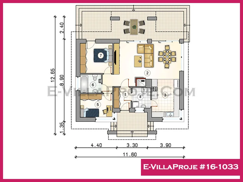 Ev Villa Proje #16 – 1033 Ev Villa Projesi Model Detayları