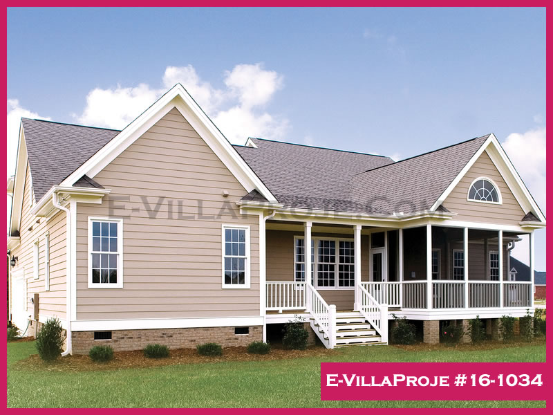 Ev Villa Proje #16 – 1034 Ev Villa Projesi Model Detayları