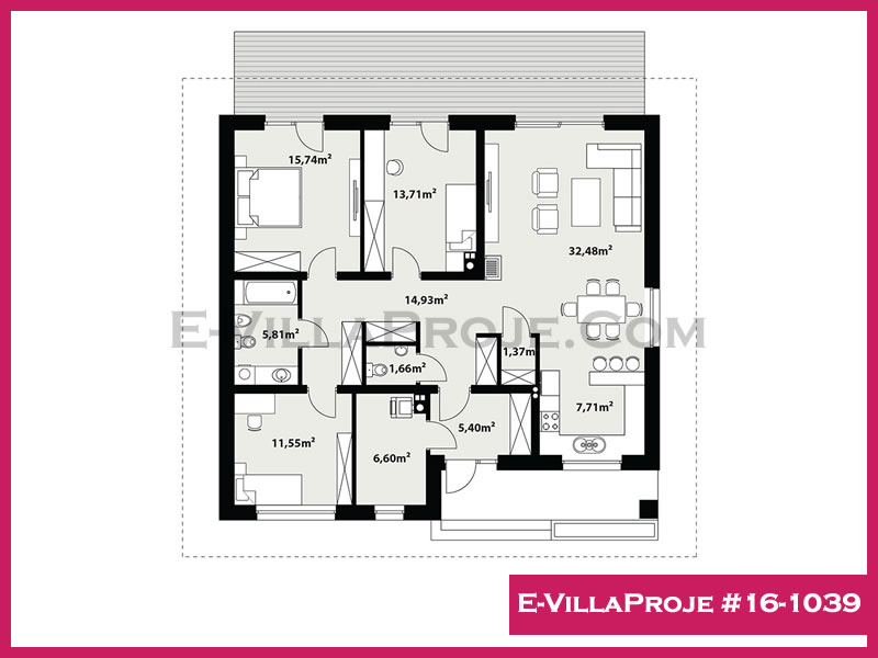 Ev Villa Proje #16 – 1039 Ev Villa Projesi Model Detayları