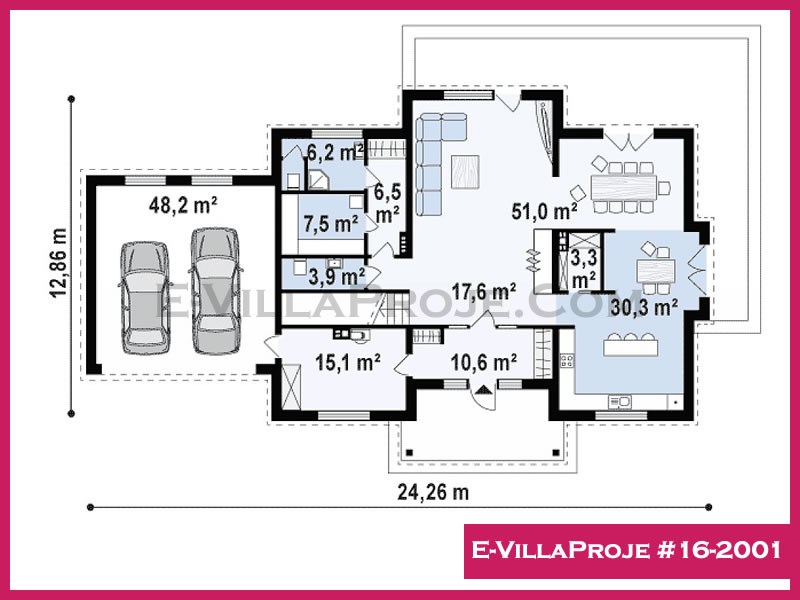 Ev Villa Proje #16-2001 Ev Villa Projesi Model Detayları