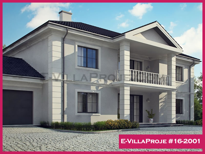 Ev Villa Proje #16-2001 Ev Villa Projesi Model Detayları