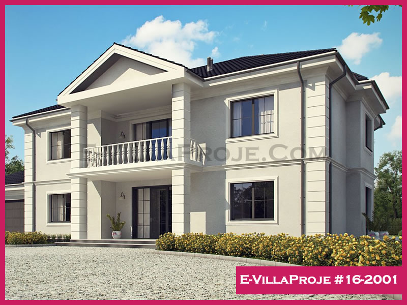 Ev Villa Proje #16-2001 Ev Villa Projesi Model Detayları