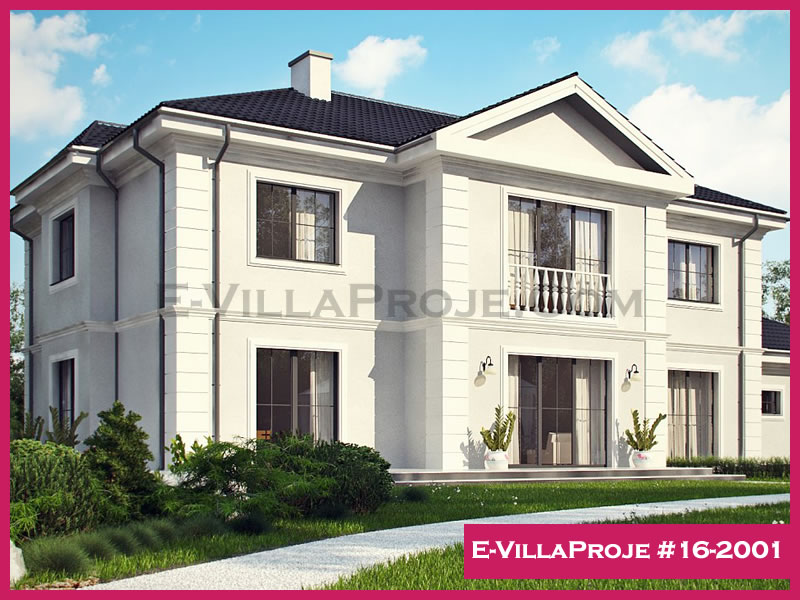 Ev Villa Proje #16-2001 Ev Villa Projesi Model Detayları