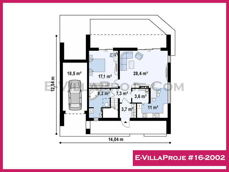 Ev Villa Proje #16-2002 Ev Villa Projesi Model Detayları