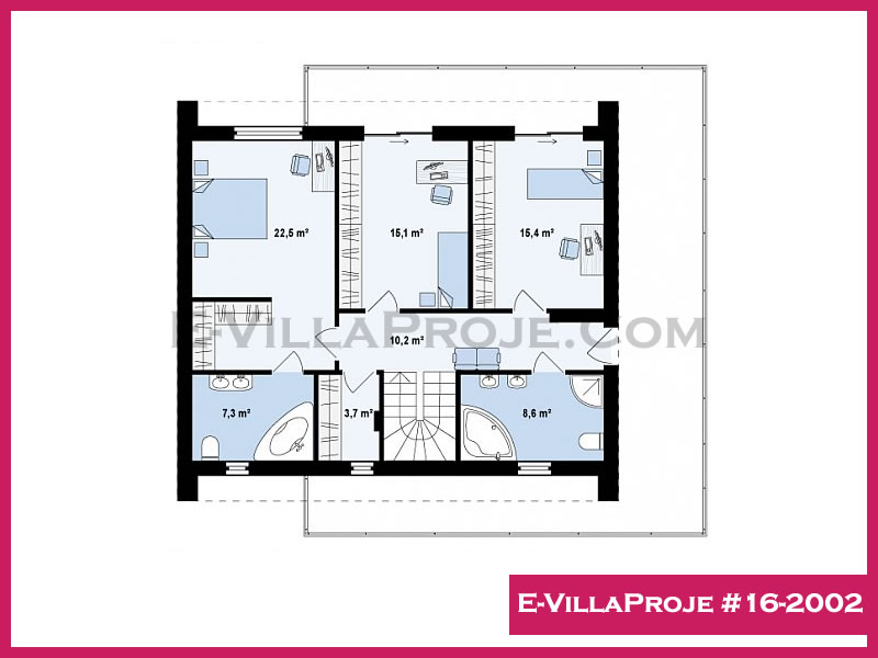 Ev Villa Proje #16-2002 Ev Villa Projesi Model Detayları